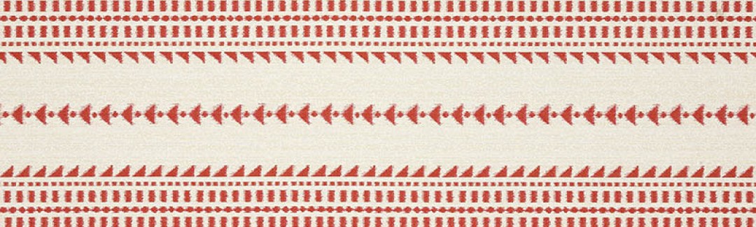 Meridian Stripe Cochineal 2479/02 Detailed View