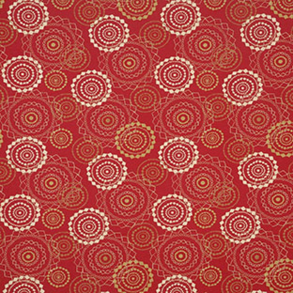 Mandala Crimson 418-001 Larger View