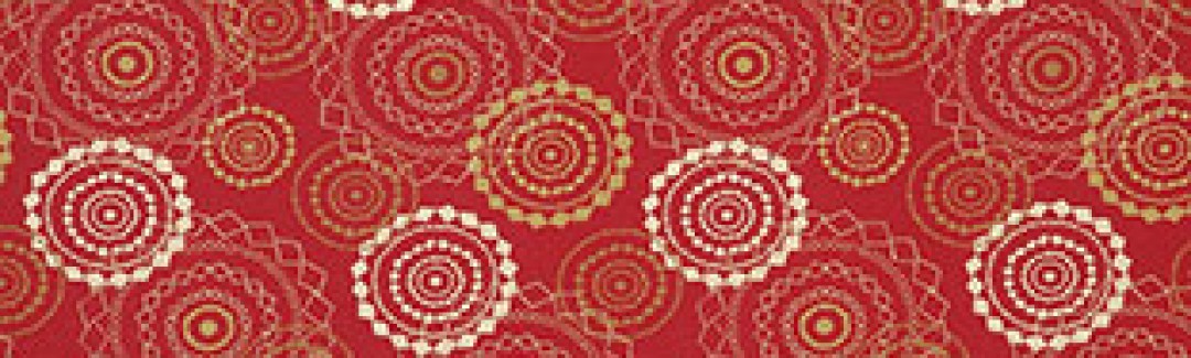 Mandala Crimson 418-001 Detaljerad bild
