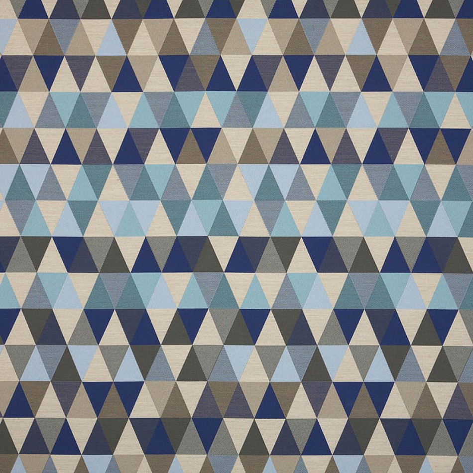 Triangles Cool Blue 491-55 Grotere weergave